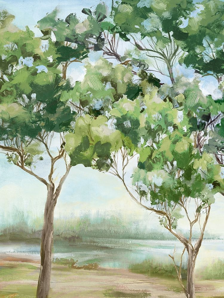 Summer Green Forest III art print by Eva Watts for $57.95 CAD