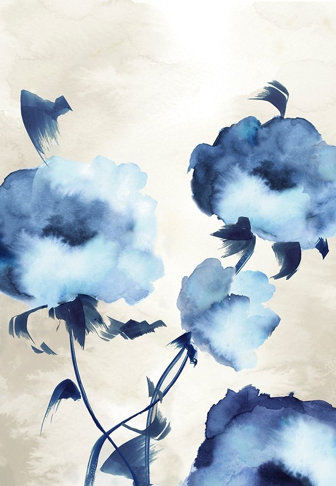 Silky Floral II art print by Eva Watts for $57.95 CAD