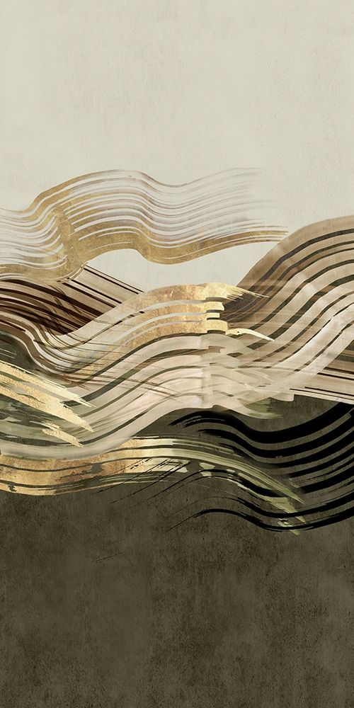 Waves of Sage I  art print by Eva Watts for $57.95 CAD