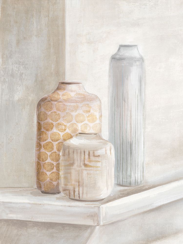 Delicate Vases I  art print by Eva Watts for $57.95 CAD