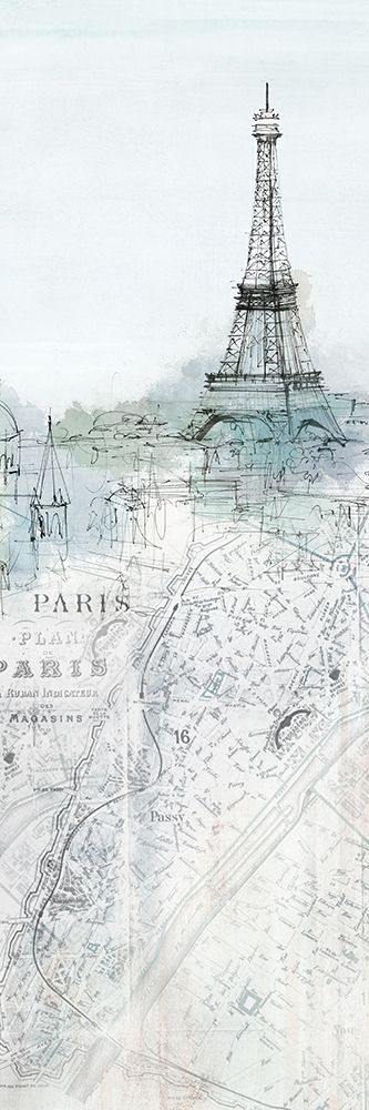 Soir De Paris II   art print by Isabelle Z for $57.95 CAD