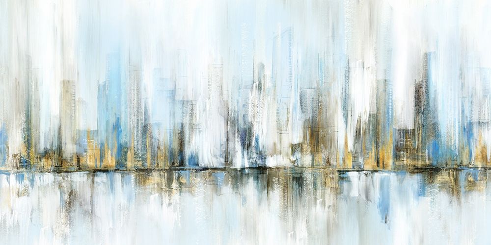 Frozen Horizon art print by Isabelle Z for $57.95 CAD