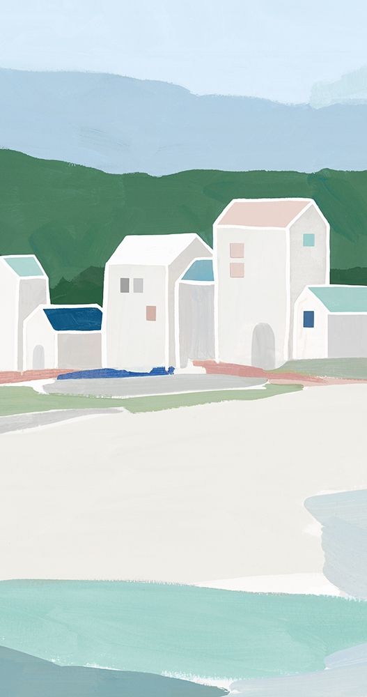 Little Town I  art print by Isabelle Z for $57.95 CAD