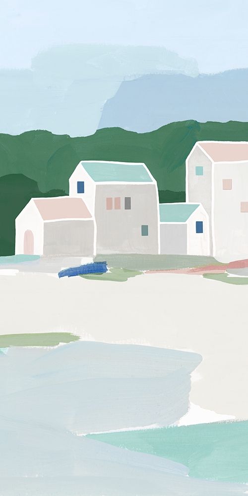 Little Town II art print by Isabelle Z for $57.95 CAD