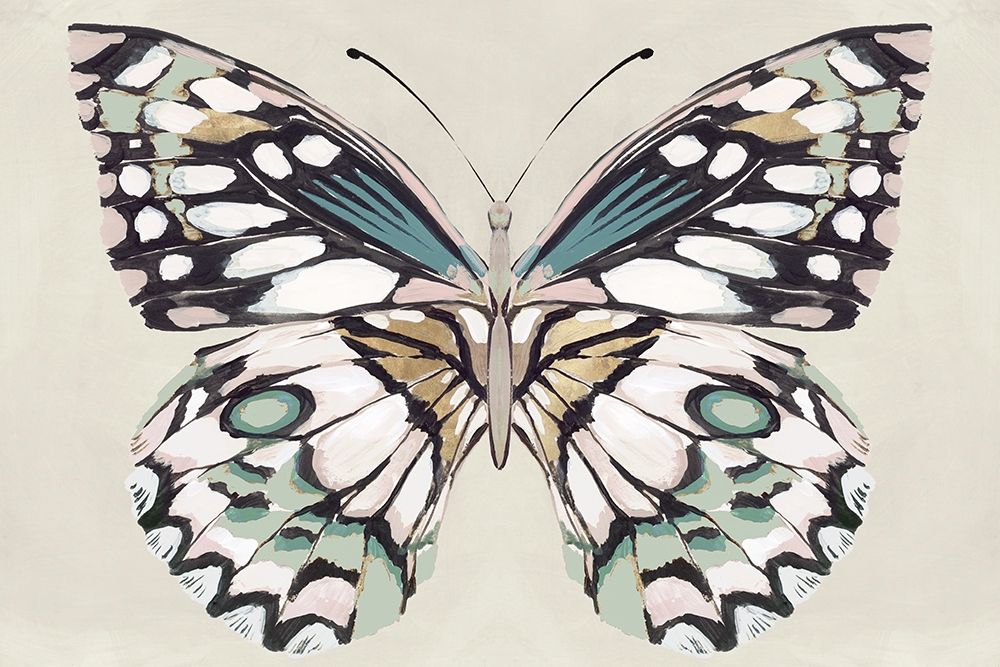 Butterflys Kiss I  art print by Isabelle Z for $57.95 CAD