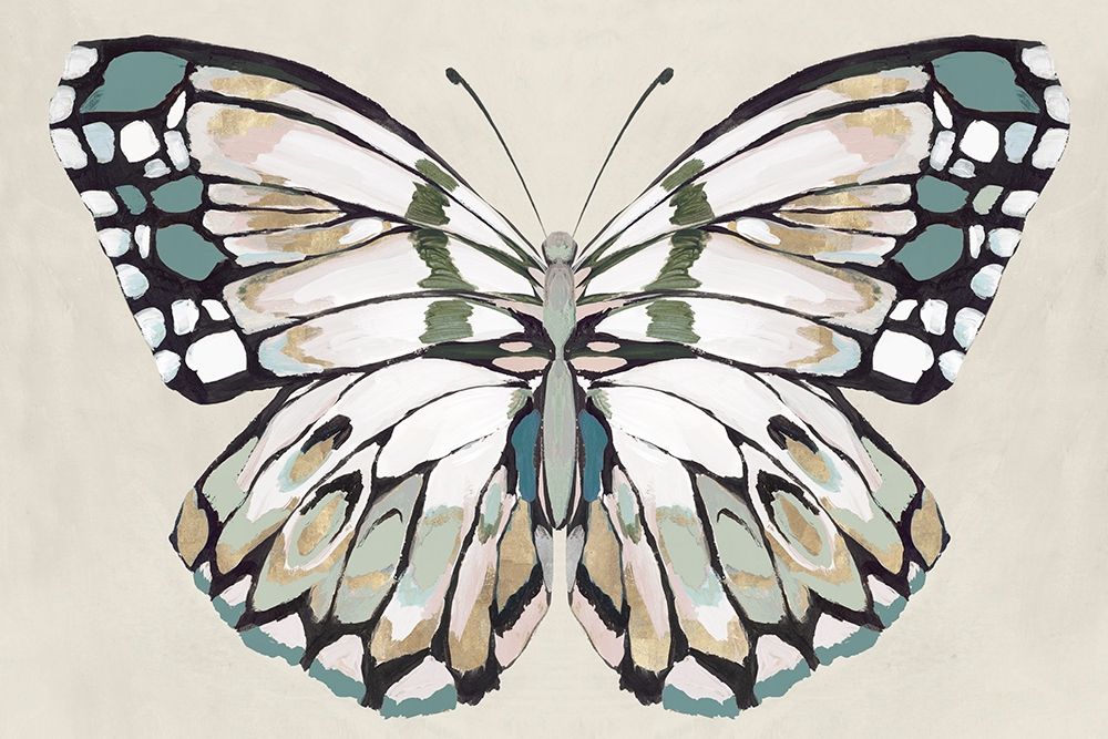 Butterflys Kiss II art print by Isabelle Z for $57.95 CAD