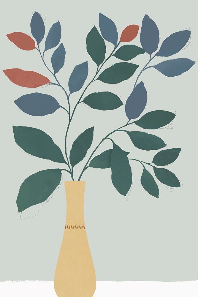 Summer Planter I  art print by Isabelle Z for $57.95 CAD