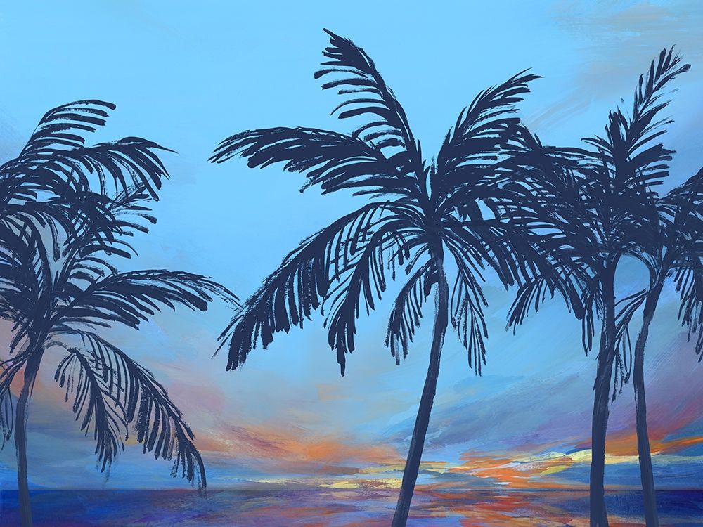 Sunset Beach art print by Isabelle Z for $57.95 CAD