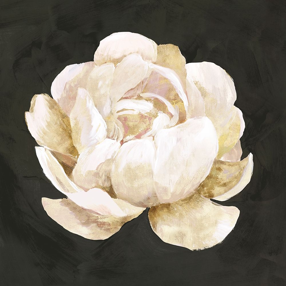 White Blooming Flower I  art print by Isabelle Z for $57.95 CAD