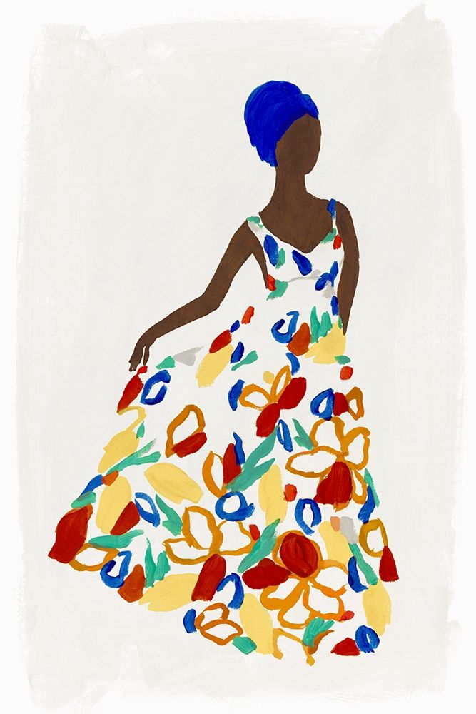 Floral Fashion I  art print by Isabelle Z for $57.95 CAD