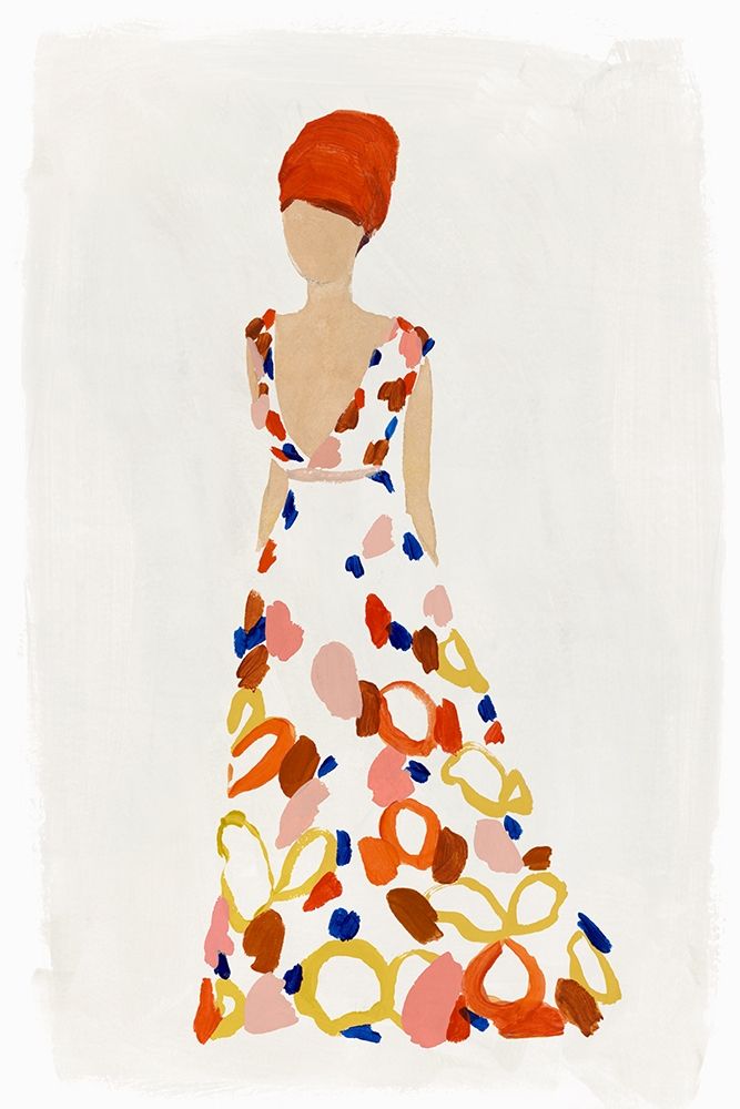 Floral Fashion III art print by Isabelle Z for $57.95 CAD
