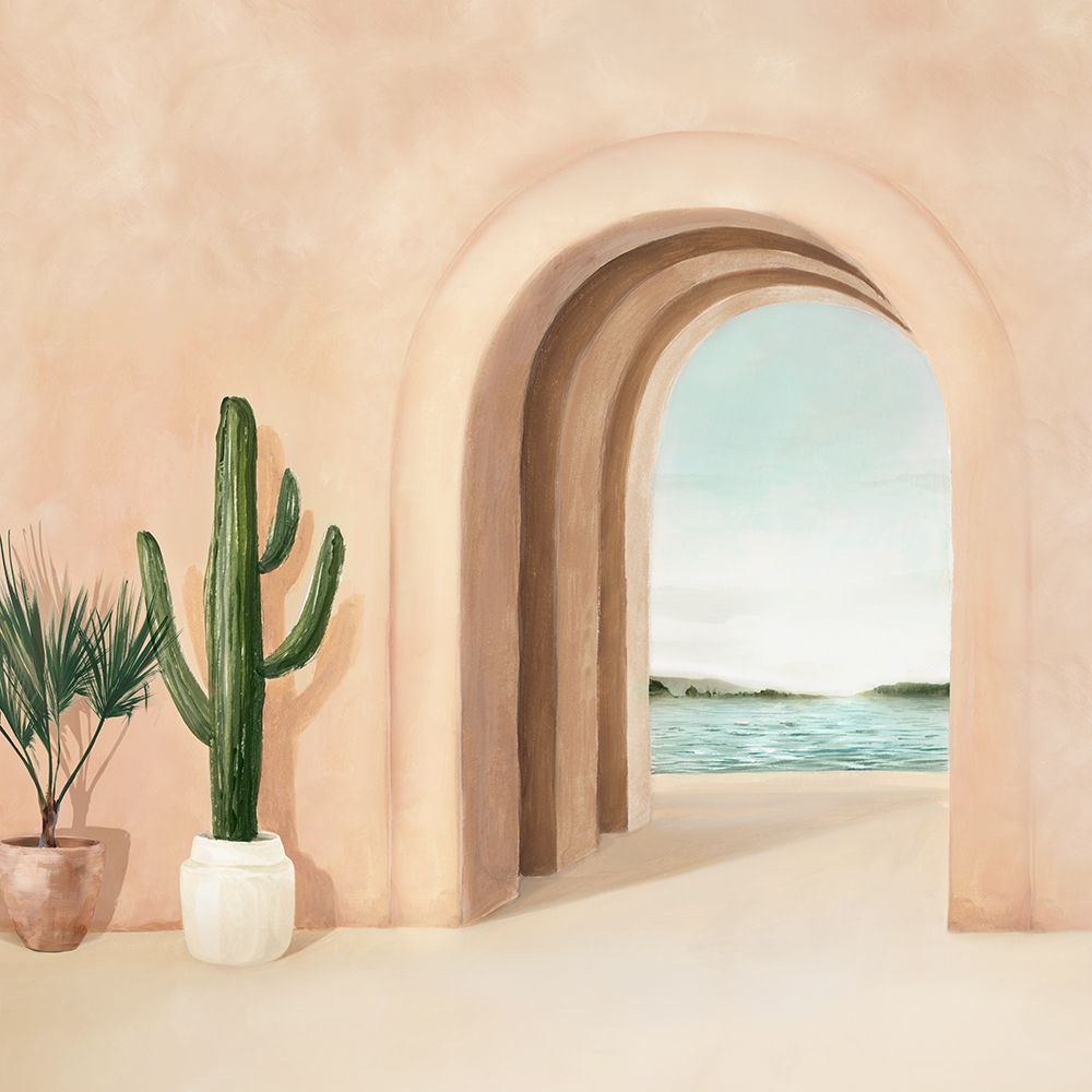 Coastal Arch art print by Isabelle Z for $57.95 CAD