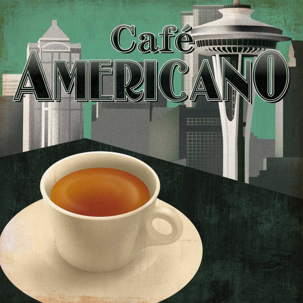 Cafe Americano art print by David Fischer for $57.95 CAD