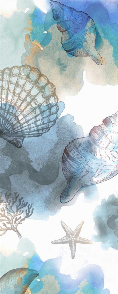 Shell Reflections I - Mini art print by Drako Fontaine for $57.95 CAD