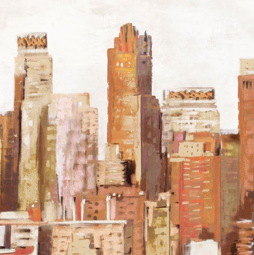 All About City II art print by Jennifer Gardner for $57.95 CAD