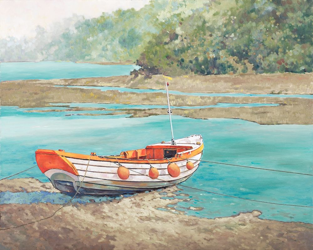 Fishing Boat I art print by Graham Reynolds for $57.95 CAD