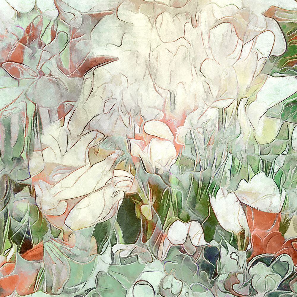 Flower Garden II art print by Steve Hunziker for $57.95 CAD