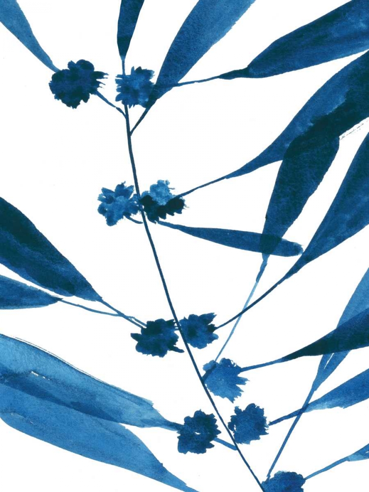 Sapphire Stems VII art print by Asia Jensen for $57.95 CAD