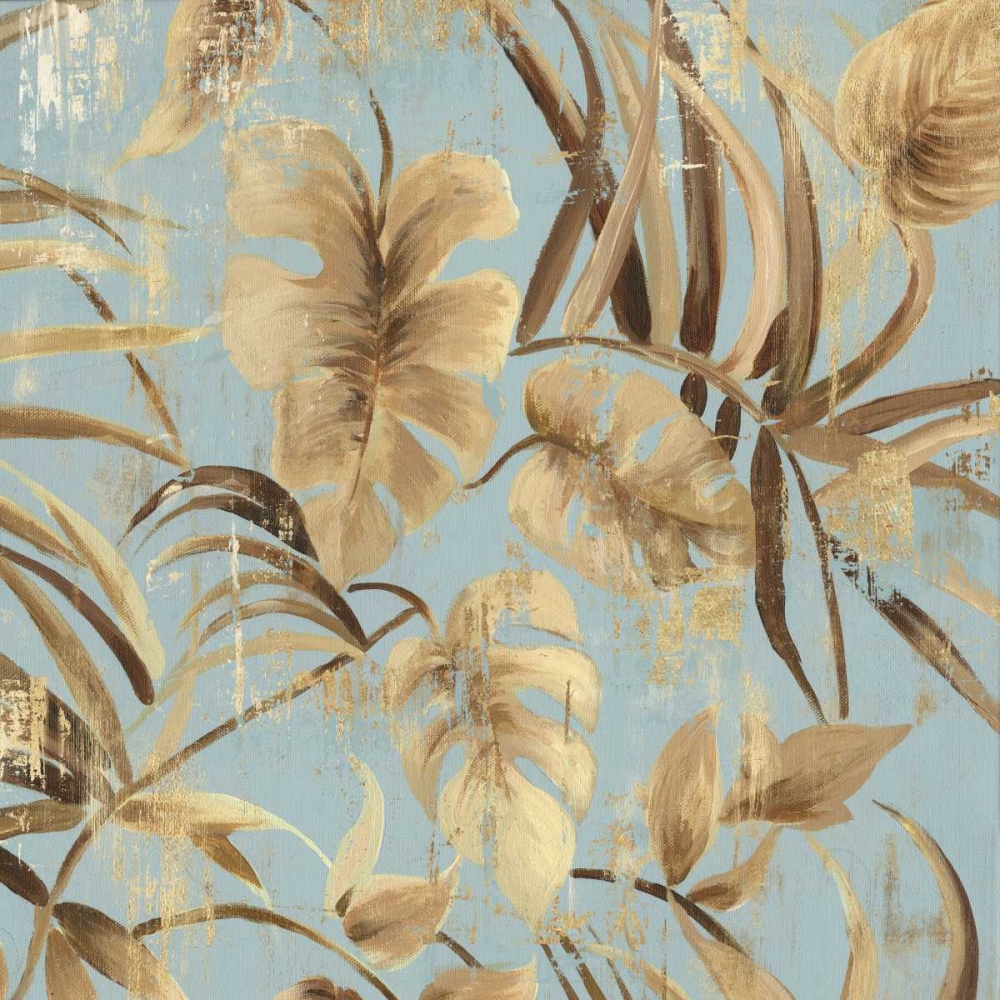 Gold Palms I art print by Asia Jensen for $57.95 CAD