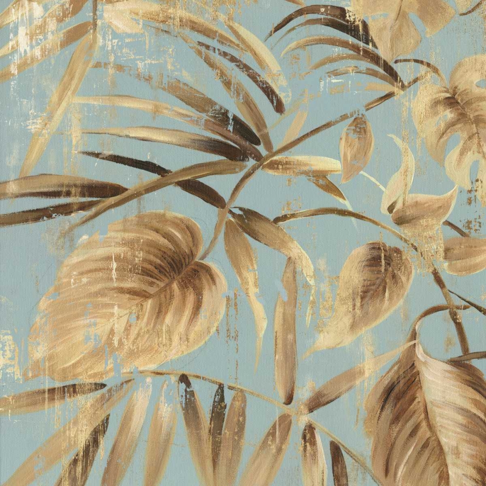 Gold Palms II art print by Asia Jensen for $57.95 CAD