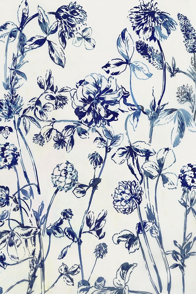 Blue Bloom art print by Asia Jensen for $57.95 CAD