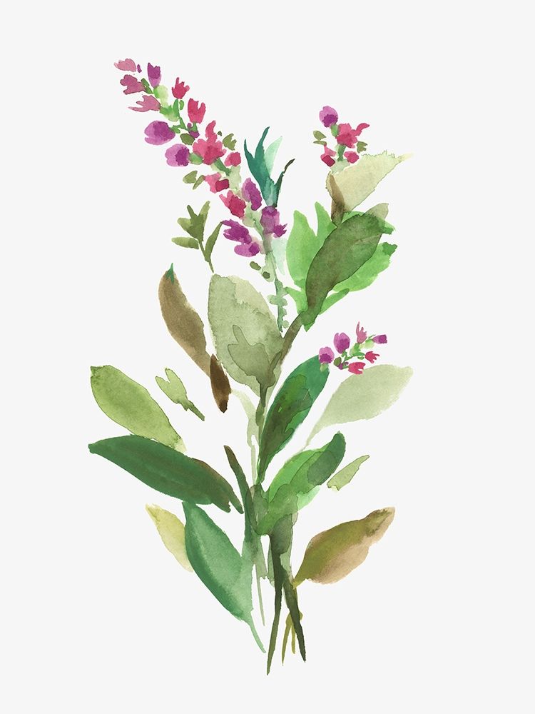 Forest Flower art print by Asia Jensen for $57.95 CAD