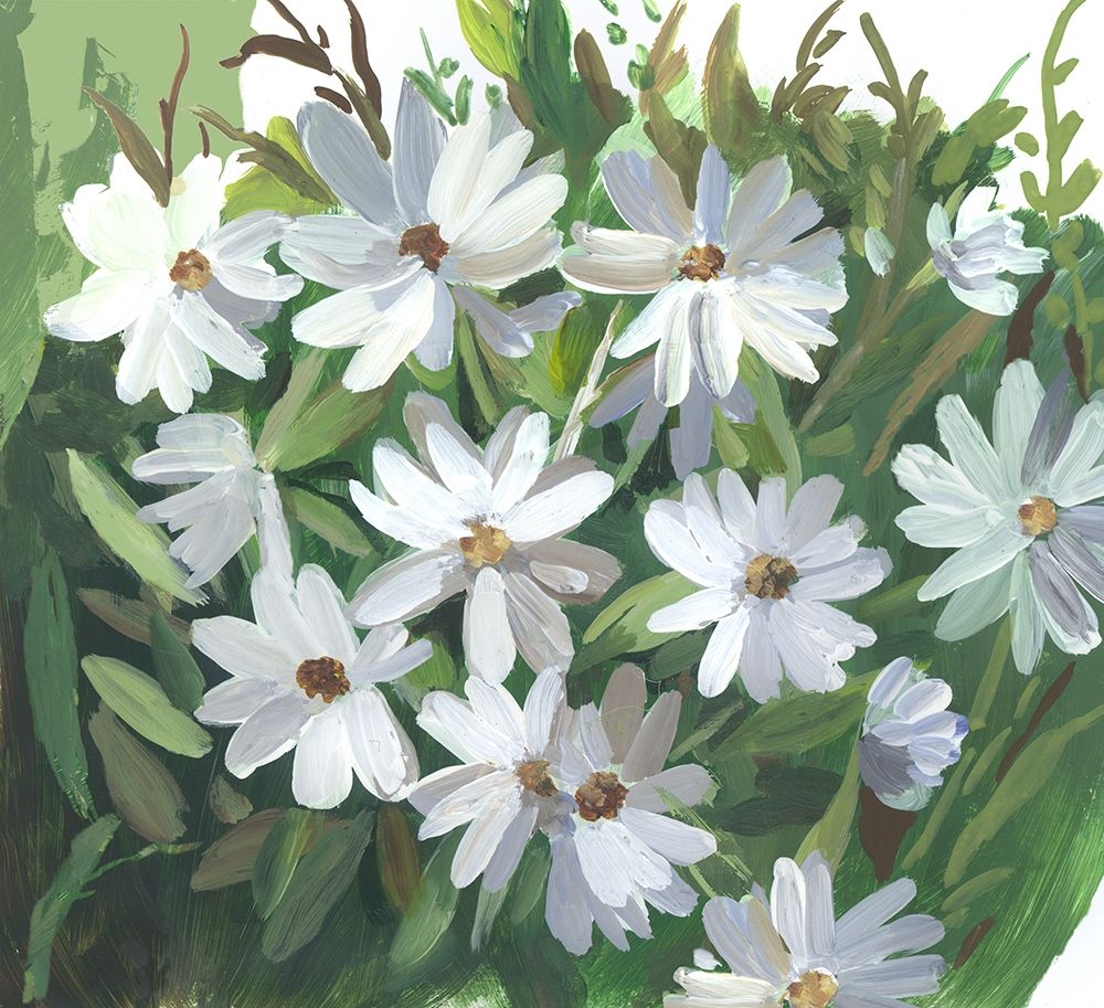 Daisy Field art print by Asia Jensen for $57.95 CAD