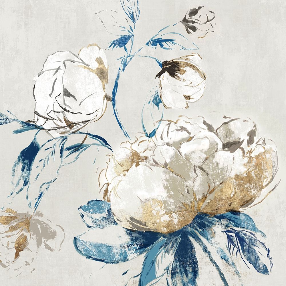 Gold Rosa II art print by Asia Jensen for $57.95 CAD