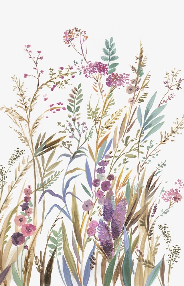 Fields of Wild Pink II art print by Asia Jensen for $57.95 CAD