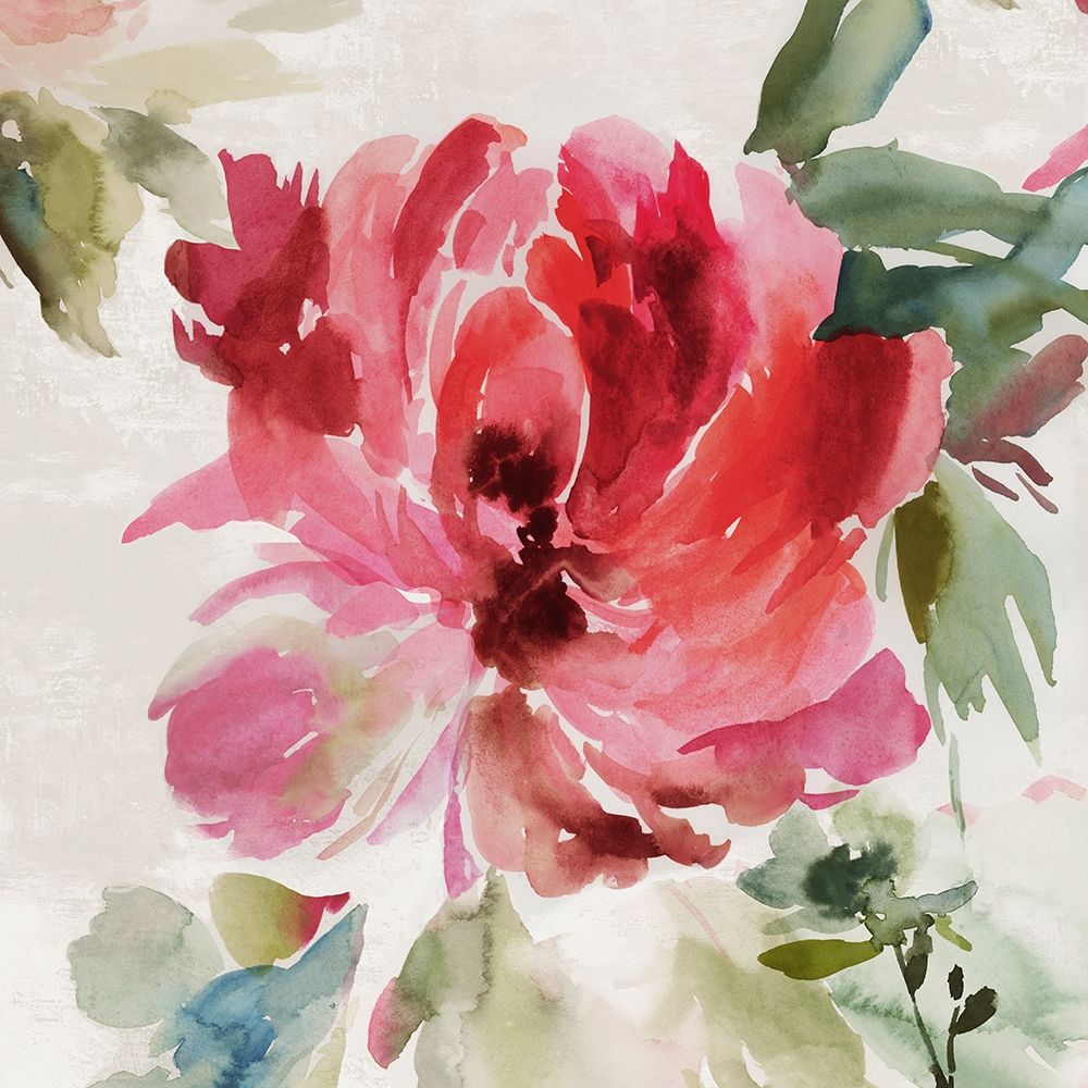 Fall Peony I  art print by Asia Jensen for $57.95 CAD
