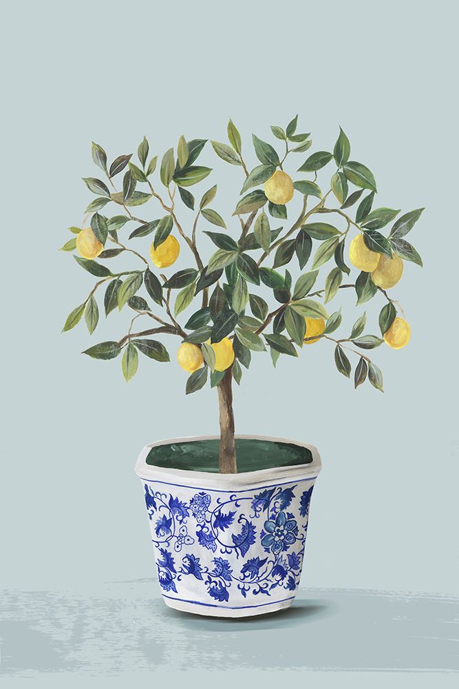 Lemon Tree  art print by Asia Jensen for $57.95 CAD