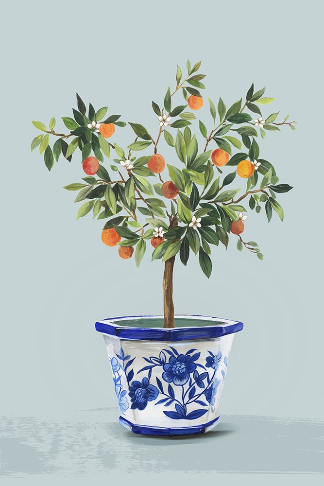 Orange Tree art print by Asia Jensen for $57.95 CAD