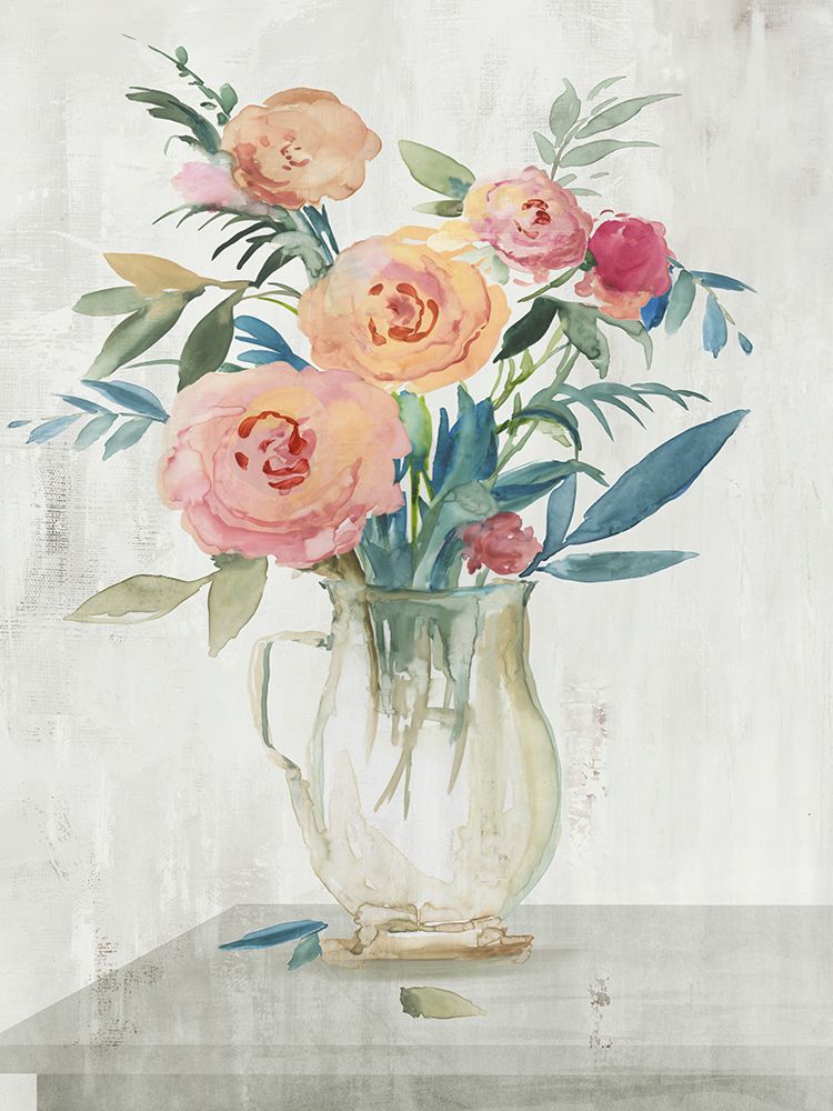 Fresh Roses II art print by Asia Jensen for $57.95 CAD