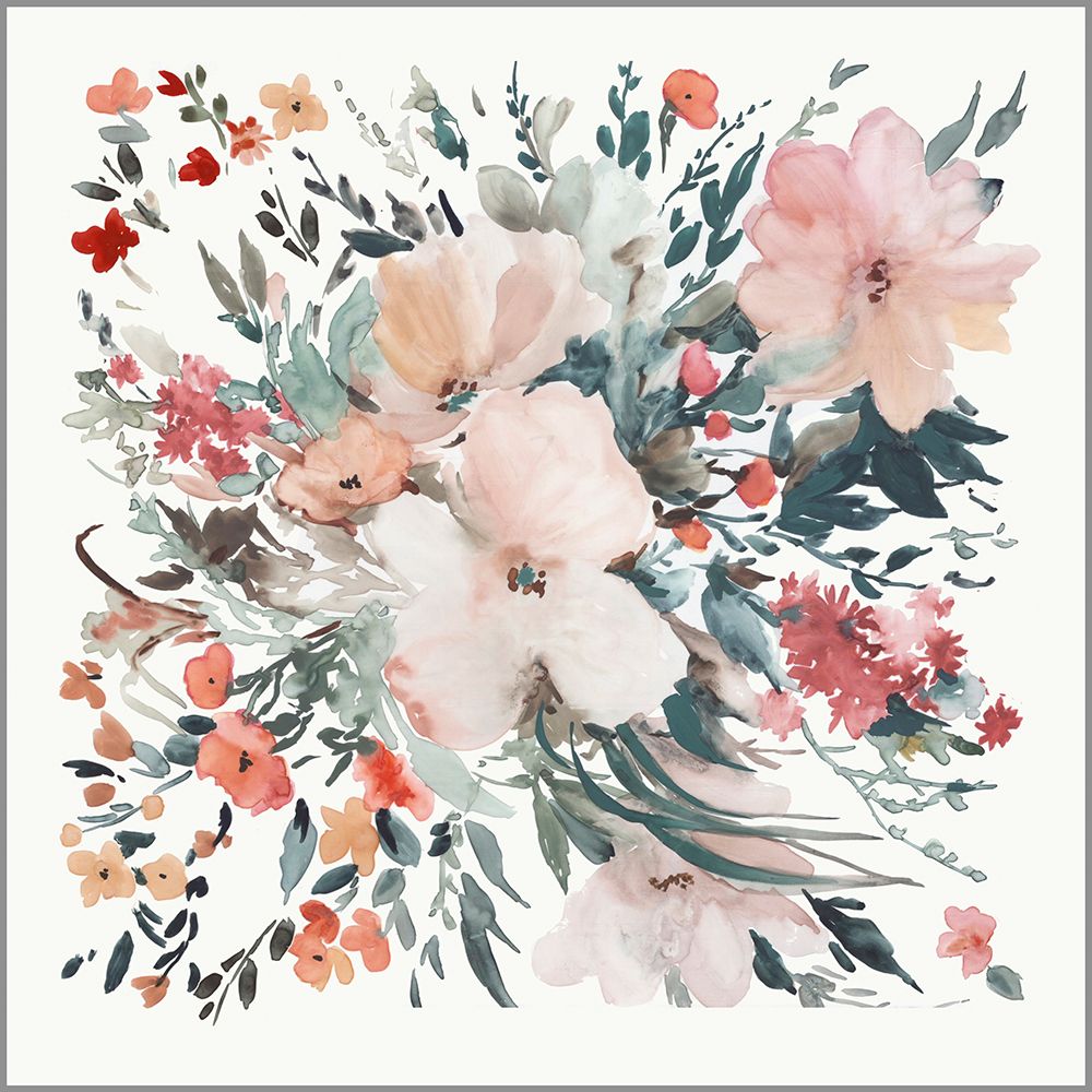 Farmhouse Florals III art print by Asia Jensen for $57.95 CAD