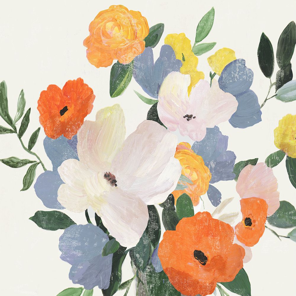 Florals in Vase II art print by Asia Jensen for $57.95 CAD