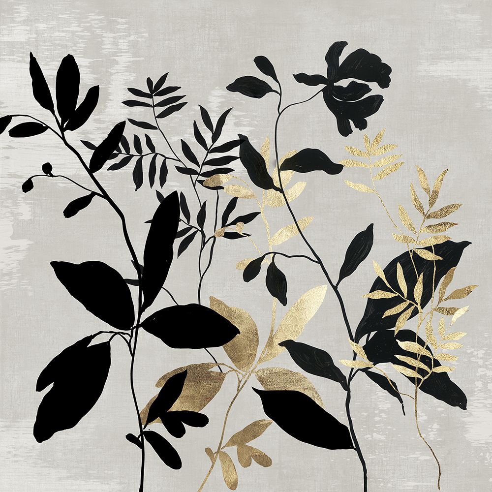 Botanical Gold II art print by Asia Jensen for $57.95 CAD