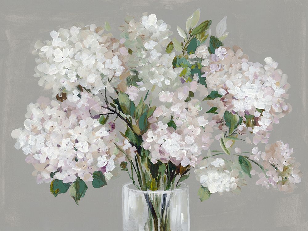Pink Hydrangea  art print by Asia Jensen for $57.95 CAD