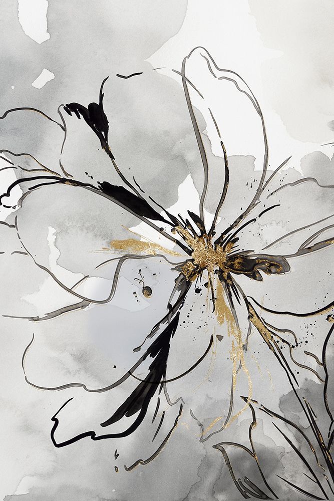 Floral Sketch II art print by Asia Jensen for $57.95 CAD
