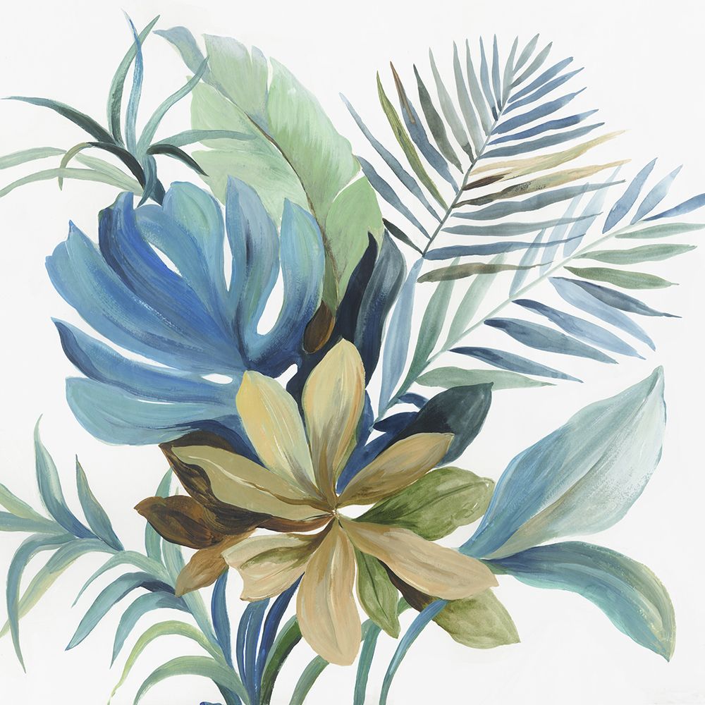 Tropical Floral Haven I art print by Asia Jensen for $57.95 CAD