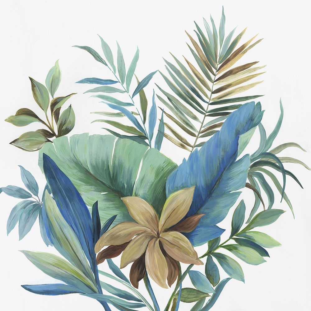 Tropical Floral Haven II art print by Asia Jensen for $57.95 CAD