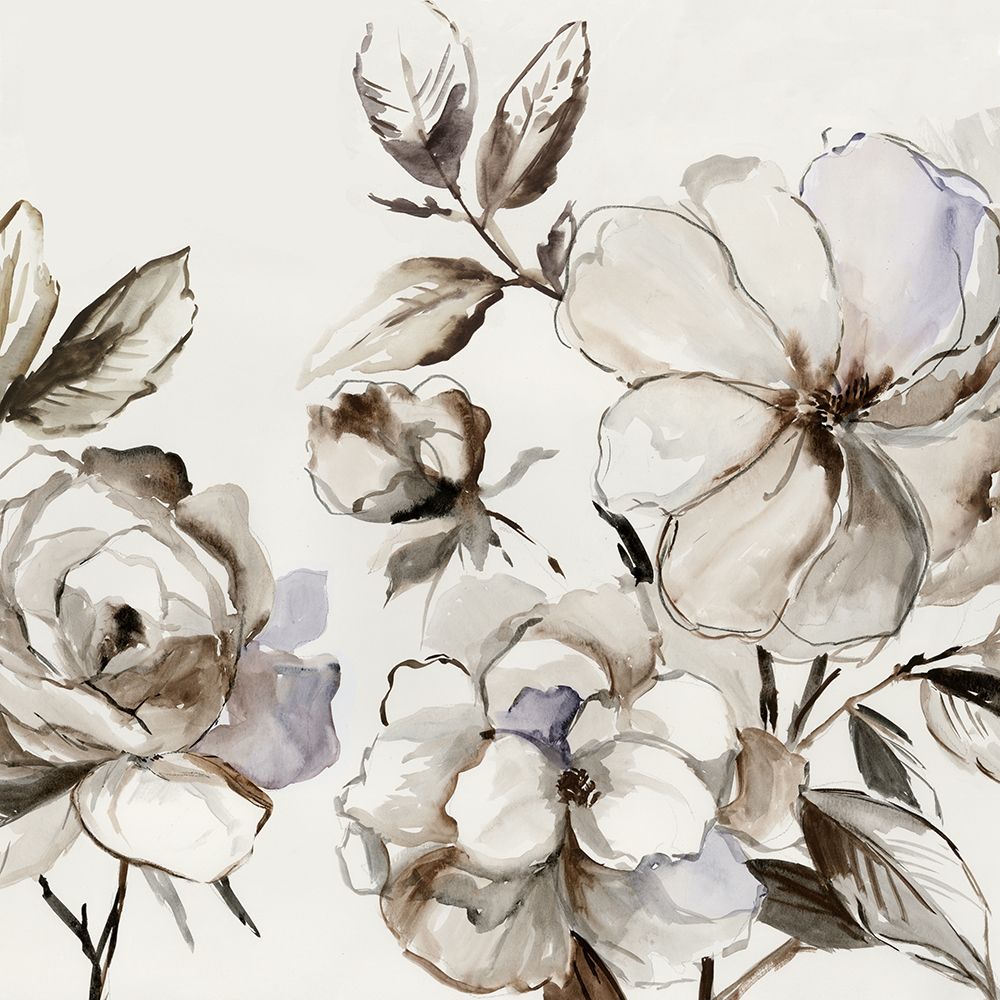 Sketch Florals II art print by Asia Jensen for $57.95 CAD