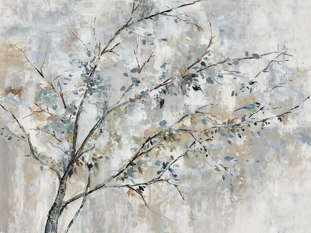 Feathered Serenade Amongst Leaves art print by Asia Jensen for $57.95 CAD