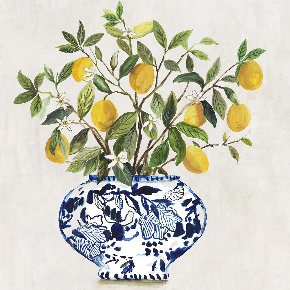 Lemon Plant II art print by Asia Jensen for $57.95 CAD