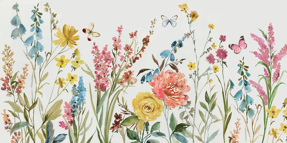Wild Florals Field art print by Asia Jensen for $57.95 CAD