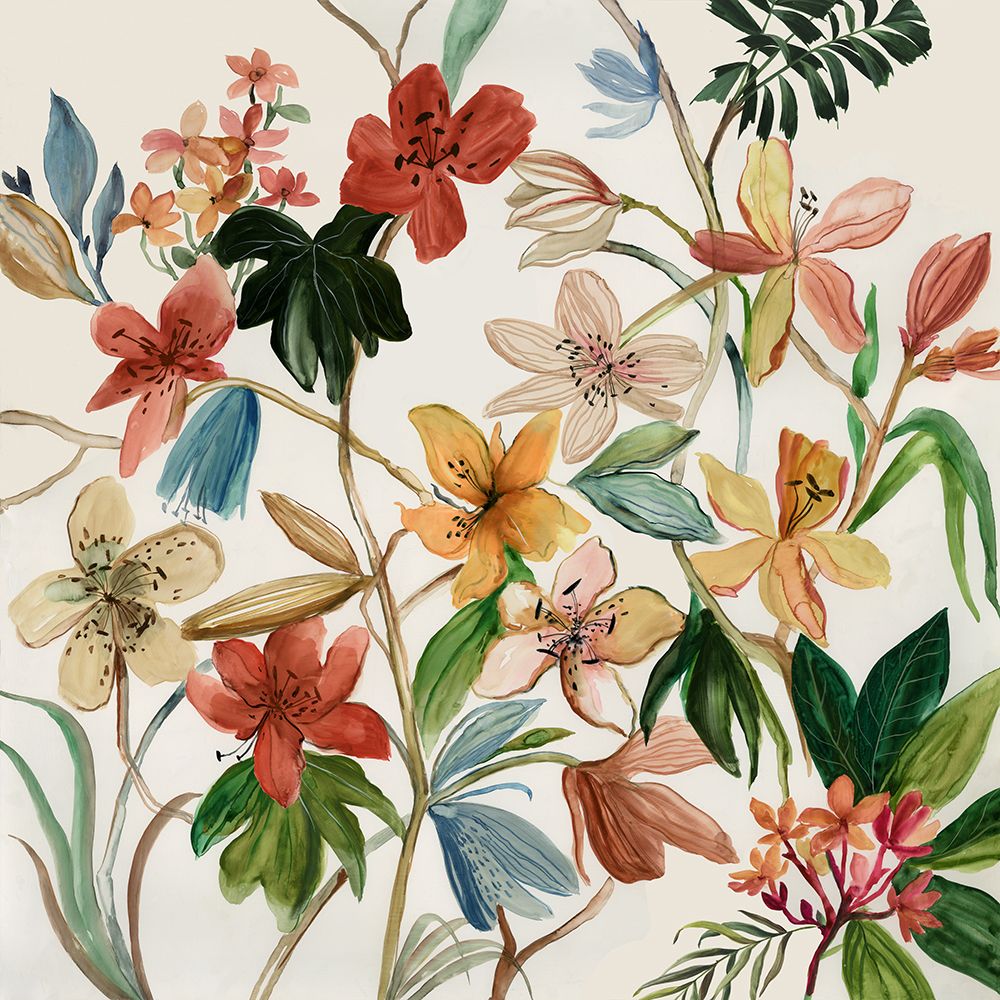 Tropical Lush art print by Asia Jensen for $57.95 CAD