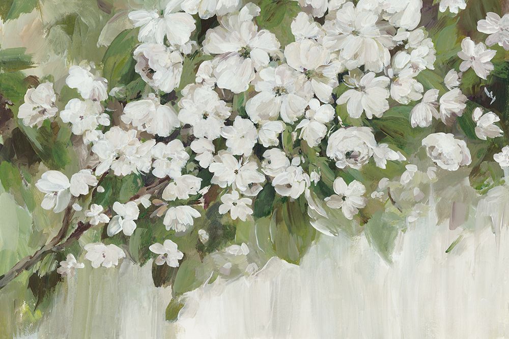 White Bloom Garden art print by Asia Jensen for $57.95 CAD