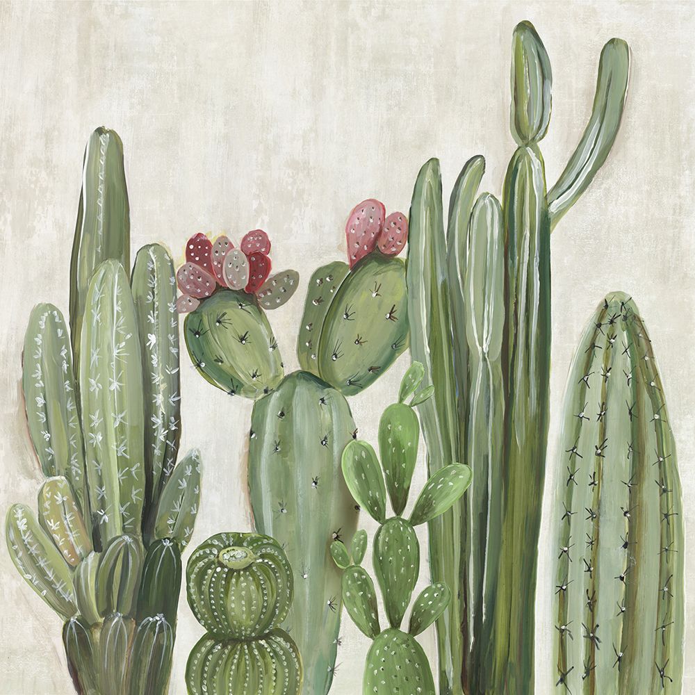 Cactus Heaven art print by Asia Jensen for $57.95 CAD