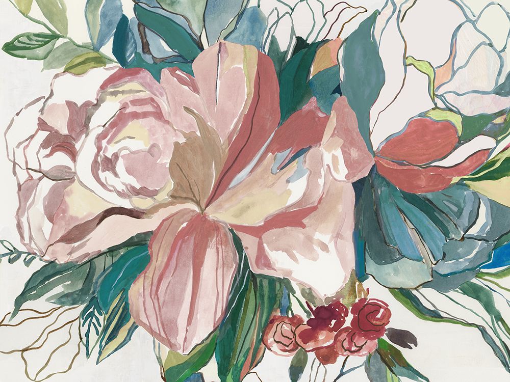 Classic Flower II art print by Asia Jensen for $57.95 CAD