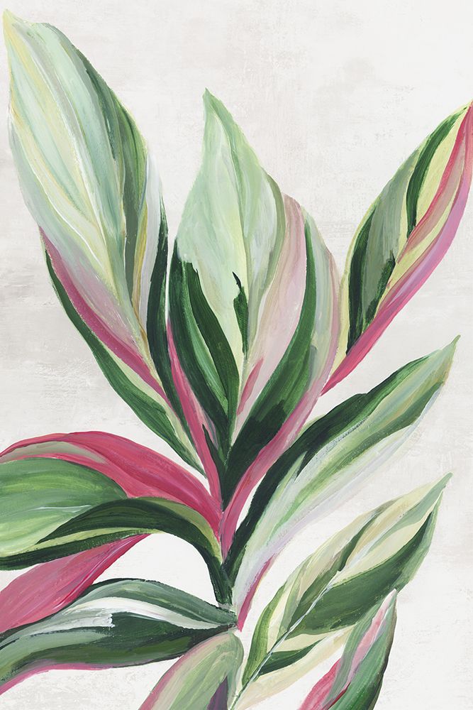 Leaves of Pink II art print by Asia Jensen for $57.95 CAD