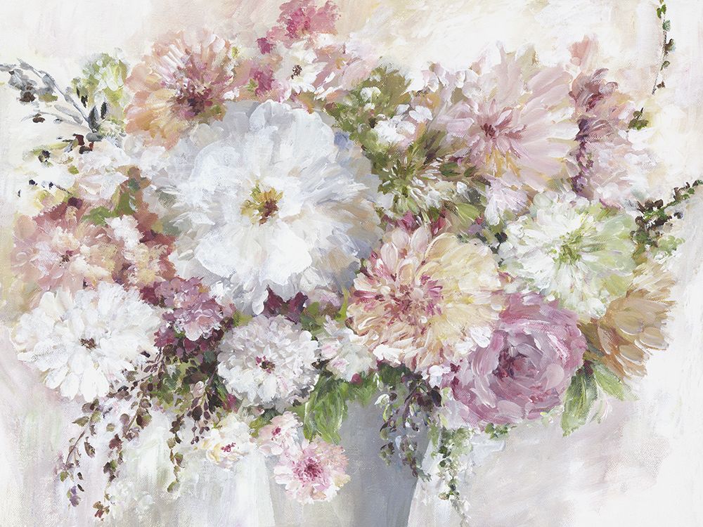 Shabby Chic Bouqet art print by Asia Jensen for $57.95 CAD
